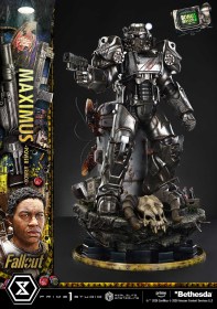 Maximus Power Armor DX Bonus Version Fallout 1/4 Statue by Prime 1 Studio