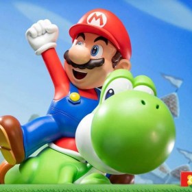 Mario & Yoshi Super Mario Statue by First 4 Figures