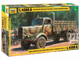 WWII German heavy 4wd cargo truck. Schwerer LKW 4, 5 t L4500A by Zvezda