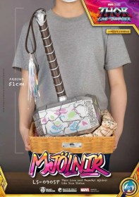 Njolnir Love Edition Limited Thor Love And Thunder Life Size Replica by Beast Kingdom Toys