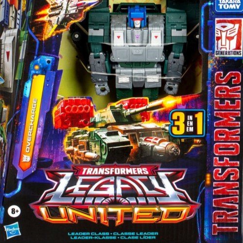 Overcharge Transformers Generations Legacy United Leader Class Action Figure by Hasbro