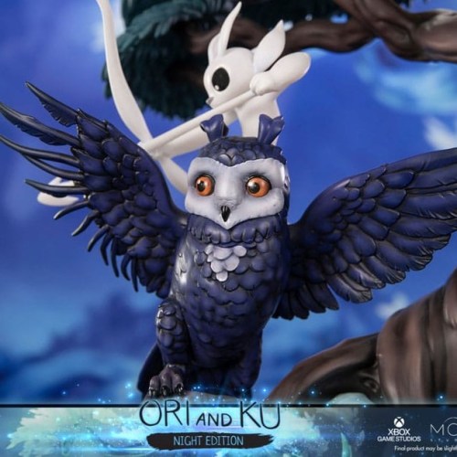 Ori and Ku Night Ver. Ori and the Will of the Wisps Statue by First 4 Figures