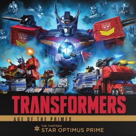 Optimus Prime The Thirteen Star Transformers Age of the Primes Titan Class Action Figure by Hasbro