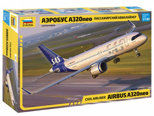 Civil Airliner Airbus A320neo by Zvezda