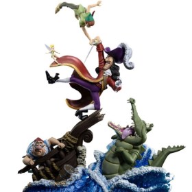 Peter Pan vs. Hook Deluxe Disney Art 1/10 Scale Statue by Iron Studios