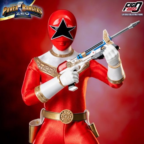 Ranger V Red Power Rangers Zeo FigZero 1/6 Action Figure by ThreeZero