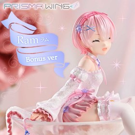 Ram Bonus Version Glass Edition Re:ZERO Starting Life in Another World PVC 1/7 Statue by Prime 1 Studio