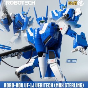 ROBO-DOU VF-1J Veritech (Max Sterling) Robotech Action Figure by ThreeZero