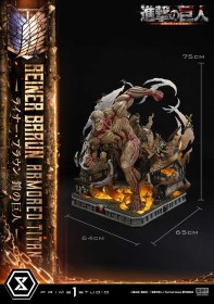 Reiner Braun Armored Titan Bonus Version Attack on Titan (TV animation) Statue by Prime 1 Studio