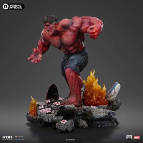 Red Hulk Captain America Brave New World Marvel Art 1/10 Scale Statue by Iron Studios