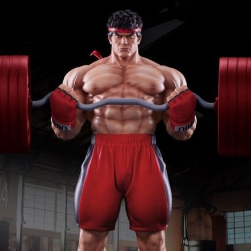 Ryu Powerlifting Street Fighter Premier Series 1/4 Statue by PCS