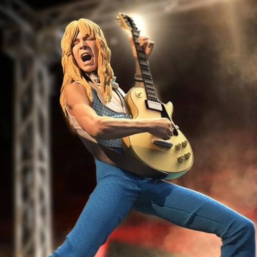 The Early Years Blue Version Randy Rhoads IV Rock Iconz Statue by Knucklebonz