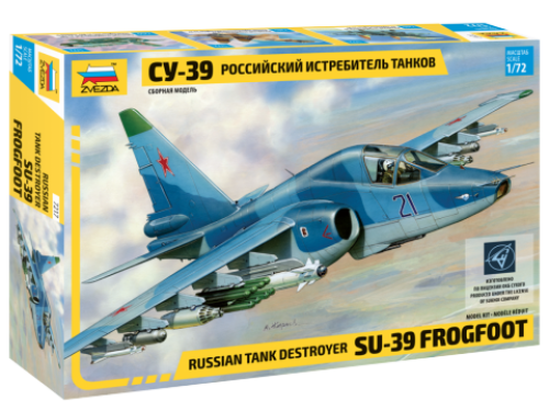 Russian tank destroyer Su-39 Frogfoot by Zvezda