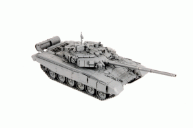 Russian main battle tank T-90 by Zvezda