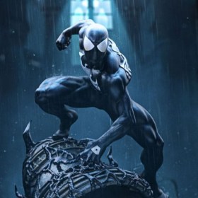 Spider-Man Black Costume Marvel BDS Art 1/10 Scale Statue by Iron Studios