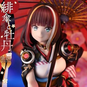 Scarlet Umbrella And Peony Deluxe Bonus 1/7 Statue by Prime 1 Studio