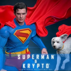 Superman & Krypto Superman (2025) Movie Masterpiece 1/6 Action Figure by Hot Toys