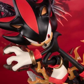 Shadow Evolved Sonic X Shadow Generations Statue by First 4 Figures