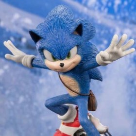 Sonic Mountain Chase Sonic the Hedgehog 2 Statue by First 4 Figures