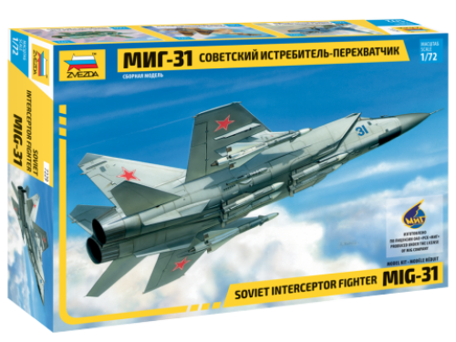 Soviet interceptor fighter MiG-31 by Zvezda