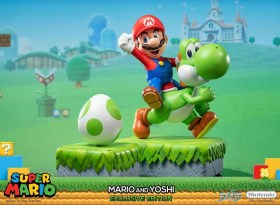 Mario & Yoshi Exclusive Edition Super Mario Statue by First 4 Figures