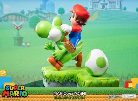 Mario & Yoshi Exclusive Edition Super Mario Statue by First 4 Figures