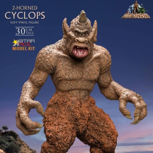 The 7th Voyage of Sinbad Soft Vinyl Model Kit Ray Harryhausens 2-horned Cyclops by Star Ace Toys