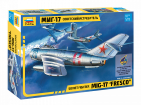 Soviet fighter MIG-17 "FRESCO" by Zvezda