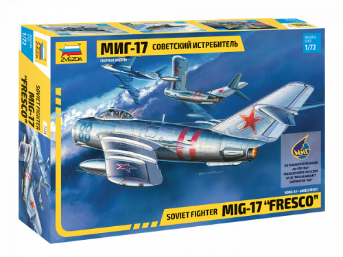 Soviet fighter MIG-17 "FRESCO" by Zvezda