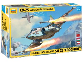 Soviet attack aircraft SU-25 «Frogfoot» by Zvezda