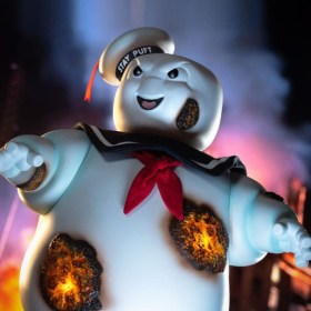 Stay Puft Marshmallow Man Burning Edition Deluxe Version Ghostbusters Soft Vinyl Statue by Star Ace Toys