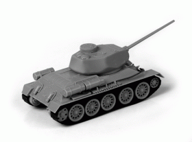 Soviet medium tank T-34/85 by Zvezda