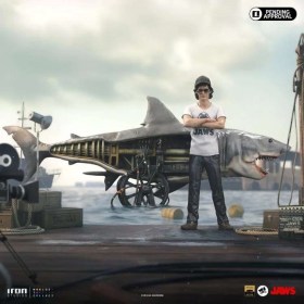 Steven Spielberg Jaws 50th anniversary Deluxe Art 1/10 Scale Statue by Iron Studios