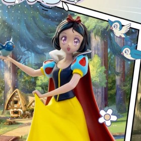 Snow White Disney Anime Princess Scale Statue by Iron Studios