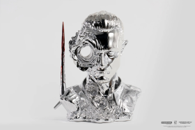 T-1000 Liquid Metal Exclusive Edition Terminator 2 Scale 1/1 Bust by Pure Arts