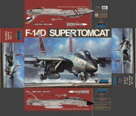 F-14D Super Tomcat 1/48 Kit by AMK Models