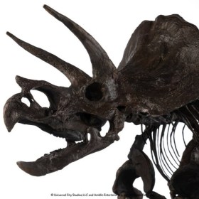 Triceratops Fossil Skeleton Bronze Jurassic World Elite Creature Line 1/12 Statue by ECC