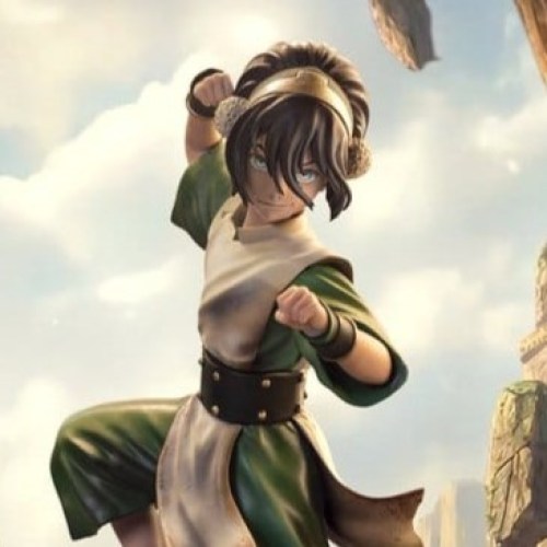 Toph Avatar The Last Airbender Art 1/10 Scale Statue by Iron Studios
