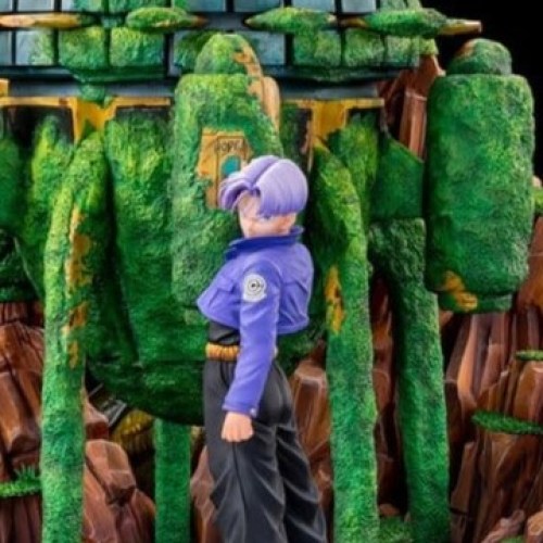 Trunks' Time Machine Dragon Ball Z HQS Dioramax 1/6 Figure by Tsume