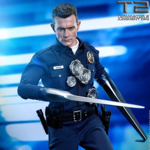 T-1000 (2.0) Terminator 2 Movie Masterpiece 1/6 Action Figure by Hot Toys