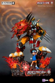 Taichi Yagami & WarGreymon statue by BandaiNamco – Infinity Studio