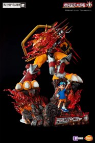 Taichi Yagami & WarGreymon statue by BandaiNamco – Infinity Studio