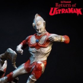 Ultraman Jack vs Zetton II & Alien Bat Battle scene Return of Ultraman Diorama 1/8 Statue by Star Ace Toys