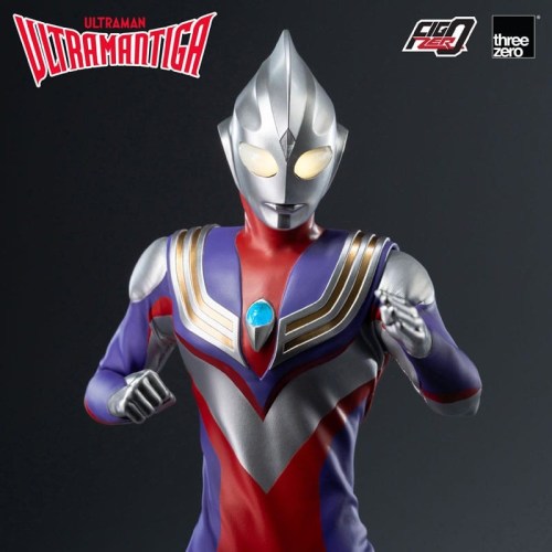 Ultraman Tiga Multi Type Ultraman Tiga FigZero 1/6 Action Figure by Threezero
