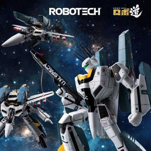 VF-1S Super Veritech Set (Rick Hunter) Robotech Robo-Dou Action Figure by ThreeZero