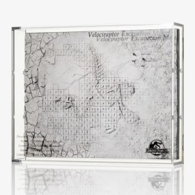 Velociraptor Excavation Map Jurassic Park 3 by ECC