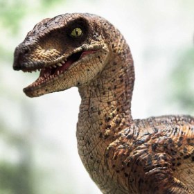 Velociraptor Open Mouth Jurassic Park Prime Collectibles 1/10 Statue by Prime 1 Studio