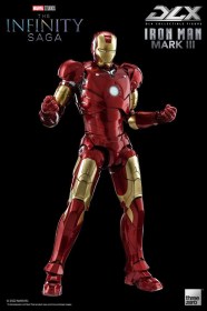Iron Man Mark 3 Infinity Saga DLX 1/12 Action Figure by ThreeZero
