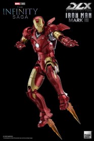 Iron Man Mark 3 Infinity Saga DLX 1/12 Action Figure by ThreeZero