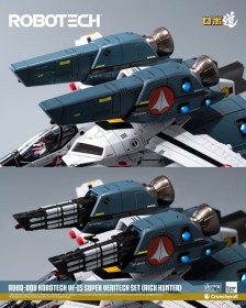 VF-1S Super Veritech Set (Rick Hunter) Robotech Robo-Dou Action Figure by ThreeZero